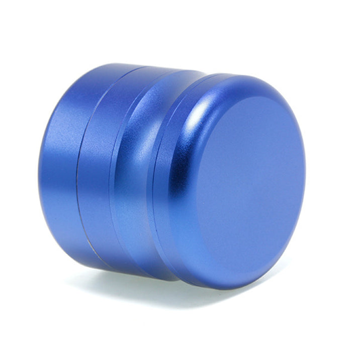 50MM Aluminum Alloy Concave Four-Layer Thin Waist Smoke Grinder-Blue