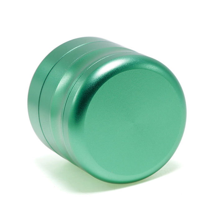 50MM Aluminum Alloy Concave Four-Layer Thin Waist Smoke Grinder-Green
