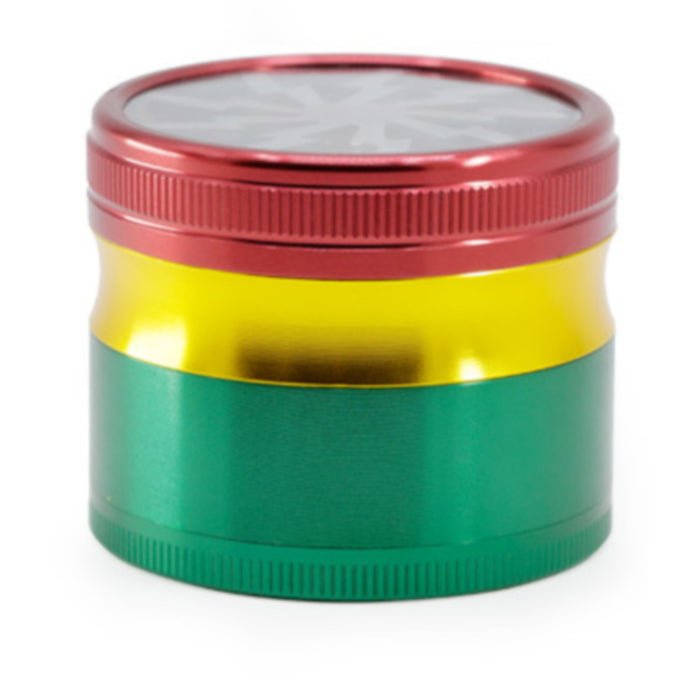 Aluminum Alloy Four-Layer Mixed Color Lightning Herb Grinder-Spell