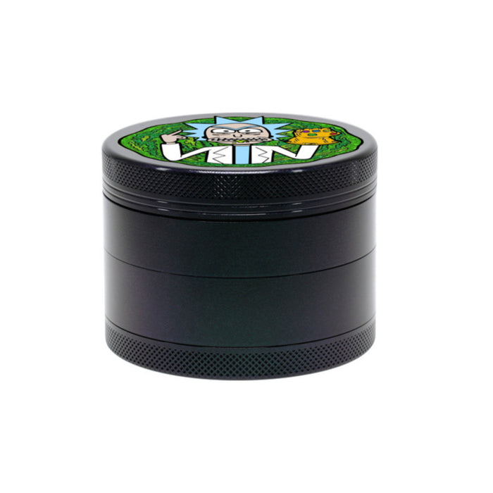 Aluminum Alloy 4 Part Cartoon Animation Pattern Grinder-Randpm Partten