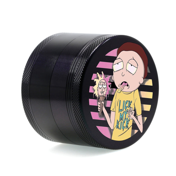 Aluminum Alloy 4 Part Cartoon Animation Pattern Grinder-Randpm Partten