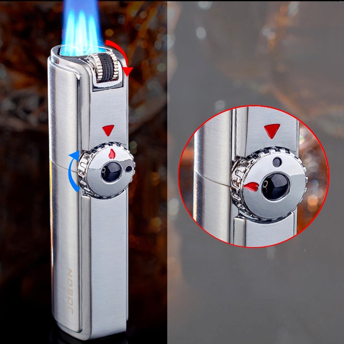 Blue Flame Sand Wheel Gas Lighter