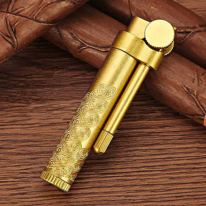 Brass Grinding Wheel Kerosene Lighter