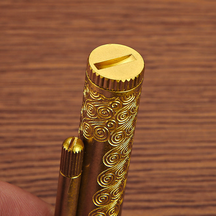 Brass Grinding Wheel Kerosene Lighter