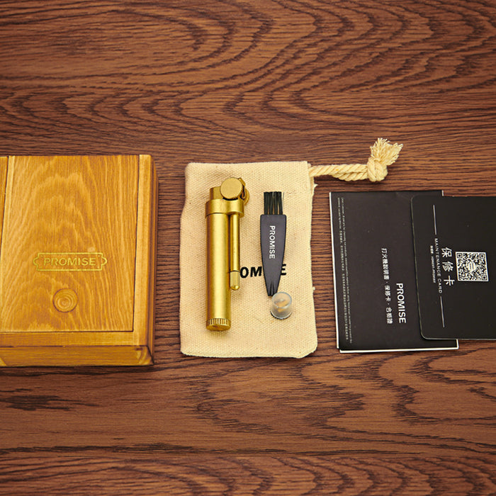 Brass Grinding Wheel Kerosene Lighter