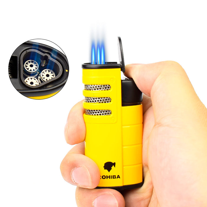 COHIBA Blue Flame Cigar Punch Lighter