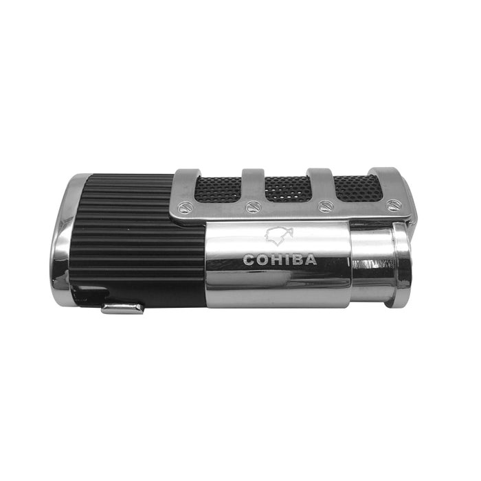 COHIBA Gridding Stripes Style Turbo Lighter
