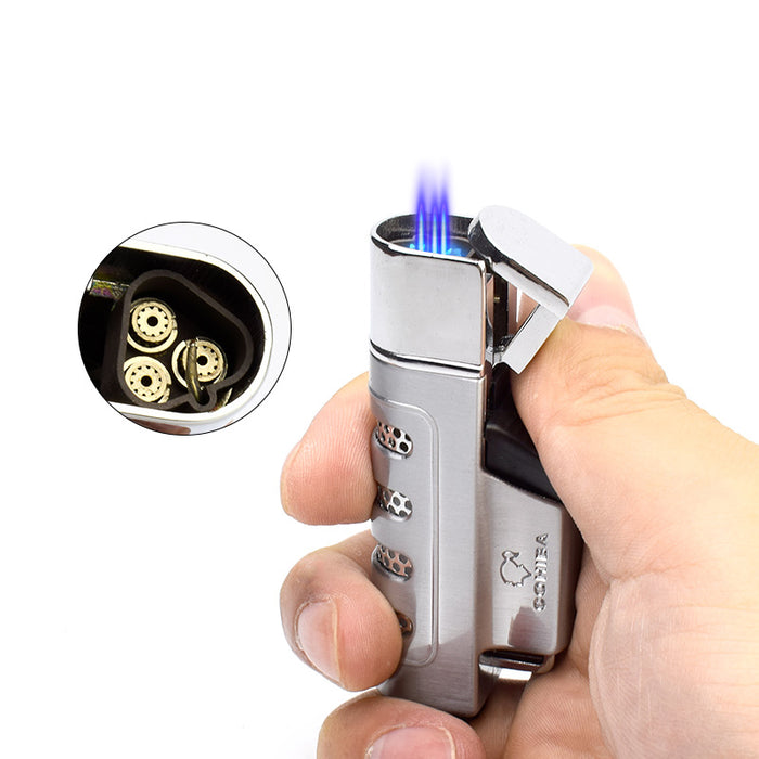COHIBA Gun Gray Jet Fire Windproof Cigar Lighter