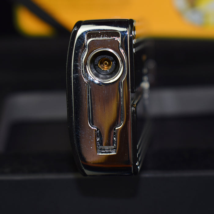 COHIBA Jet 3 Torch Blue Flame Metal Gas inflatable Cigar Lighter | Black