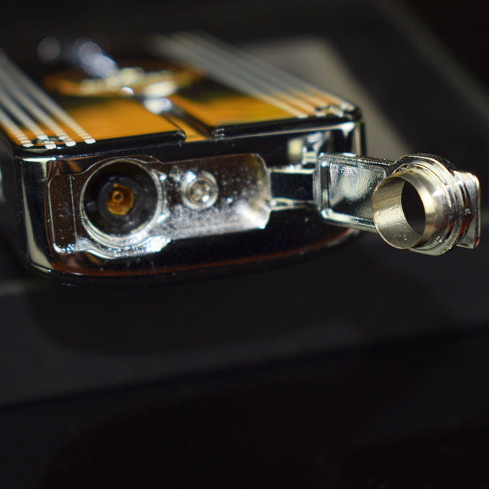 COHIBA Jet 3 Torch Blue Flame Metal Gas inflatable Cigar Lighter | Black