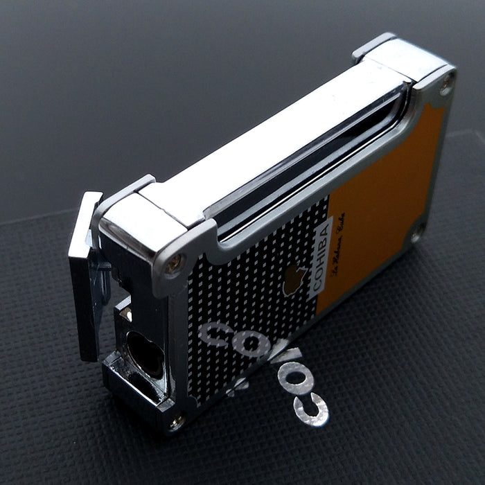 COHIBA Metal Classic Torch Jet Flame Cigar Lighter