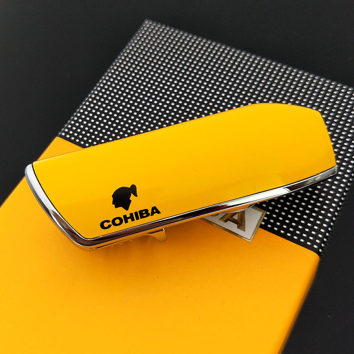 COHIBA Metal Windproof Mini Pocket Cigar Lighter