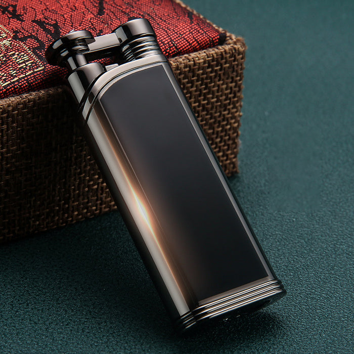 Carved Leaf Windproof Lighter