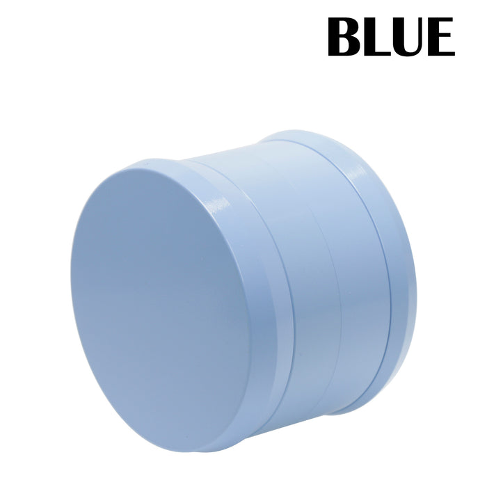 Ceramic Coating 4-Layer 63MM Aluminum Alloy Smoke Grinder | Blue
