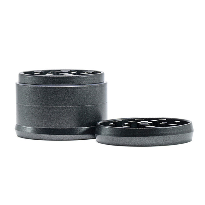 Ceramic Coating 4-Layer 63MM Aluminum Alloy Smoke Grinder | Gray