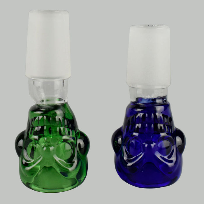 Colored Glass Skull Bowl | Male Joint