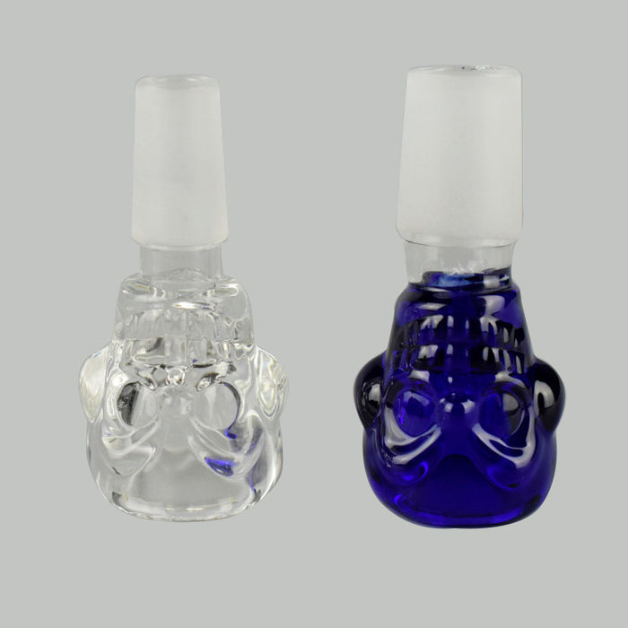 Colored Glass Skull Bowl | Male Joint