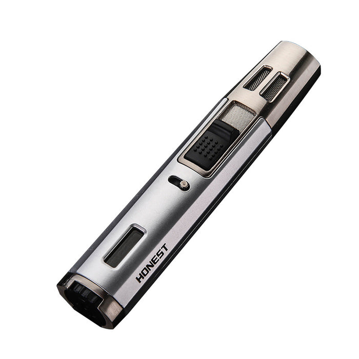 Cross Double Straight Adjustable Butane Lighter