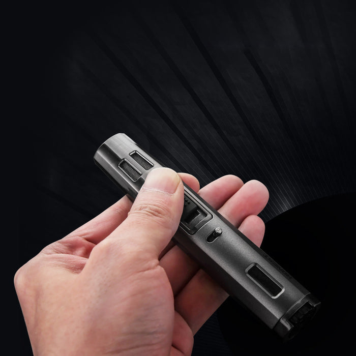 Cross Double Straight Adjustable Butane Lighter