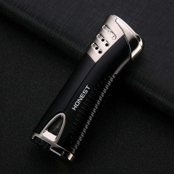 Curved Metal Windproof Lighter