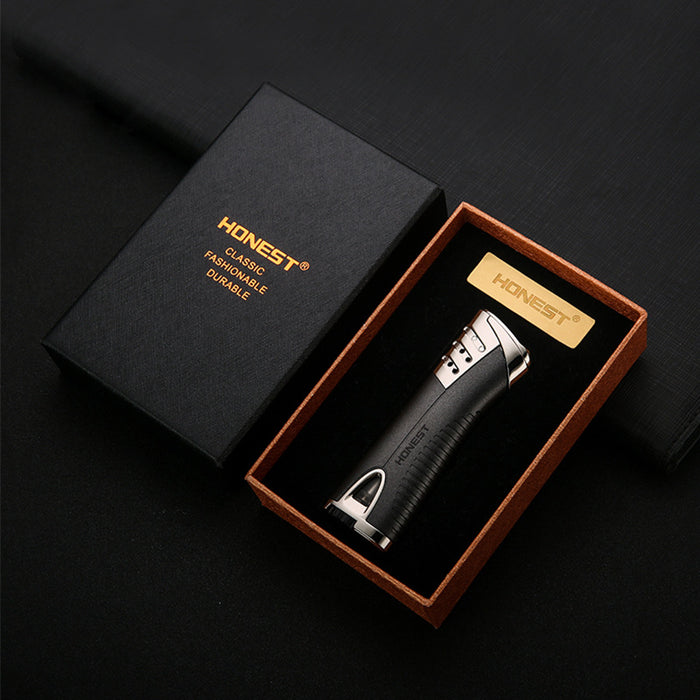 Curved Metal Windproof Lighter