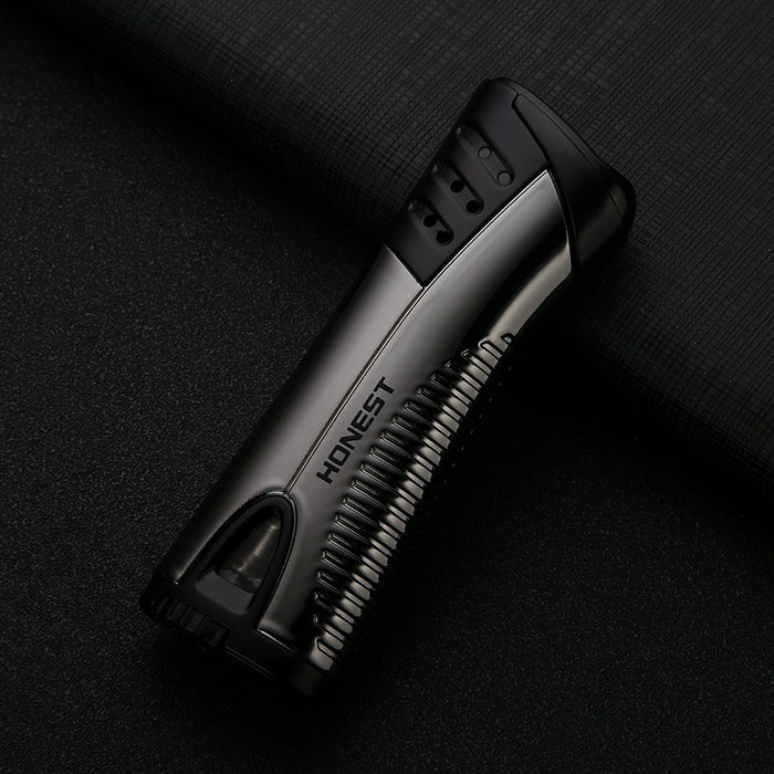 Curved Metal Windproof Lighter