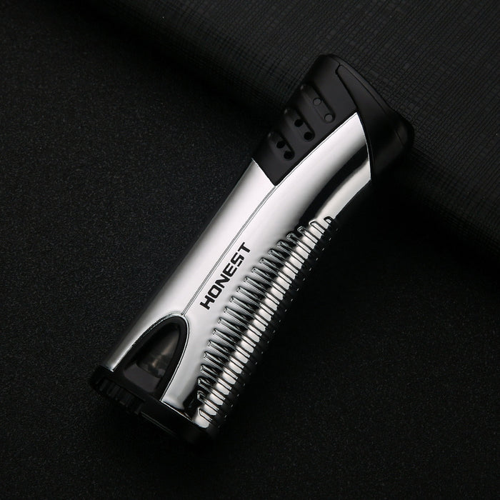 Curved Metal Windproof Lighter