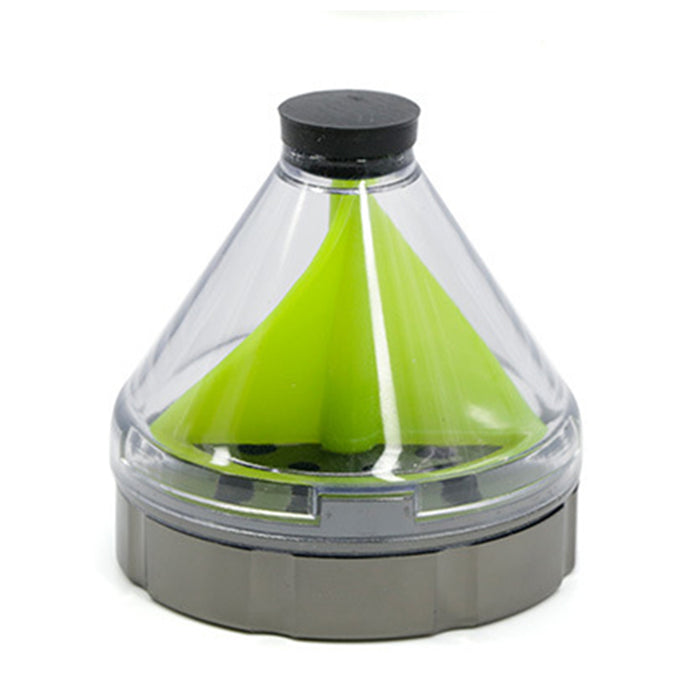 Diameter 50MM Zinc Alloy Funnel Plastic Grinder-Gun-Black