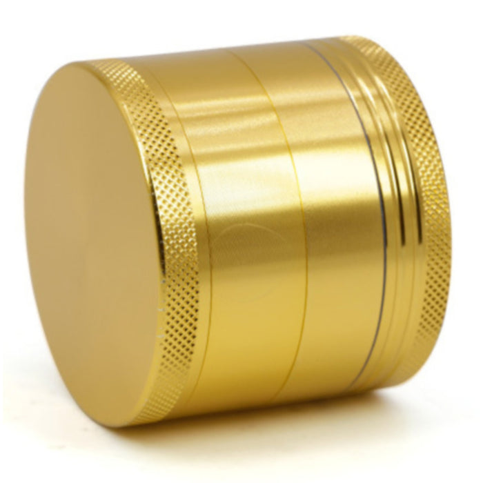 Diameter 55MM Aluminum Alloy Four-Layer Petal Grinder-Gold
