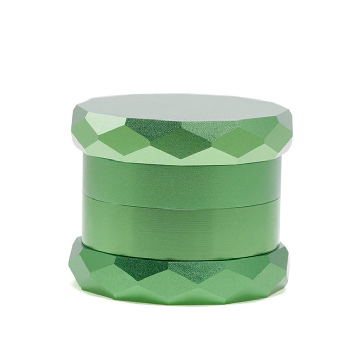 Diameter 63MM Diamond Four-layer Industrial Smoke Grinder-Green