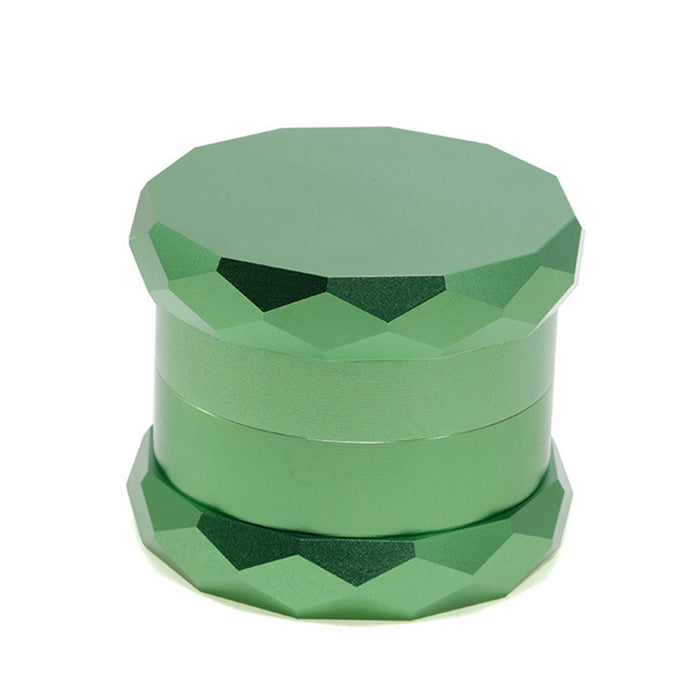 Diameter 63MM Diamond Four-layer Industrial Smoke Grinder-Green