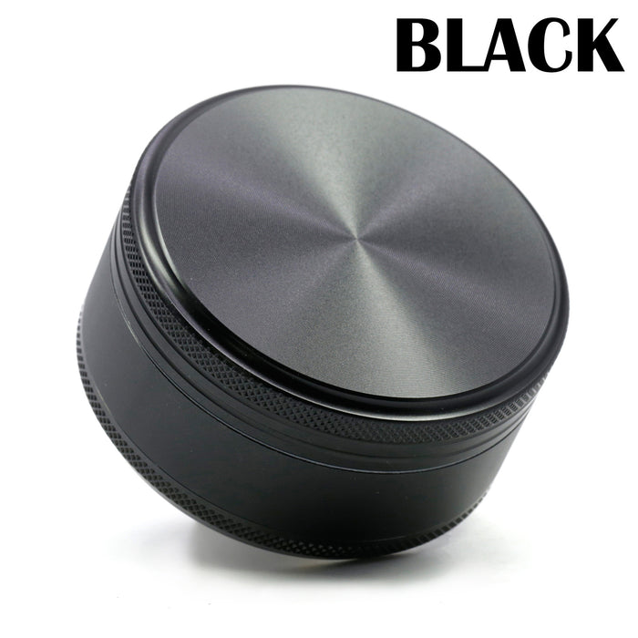 Diameter 63MM Four-Layer Aluminum Alloy Grinder-Black