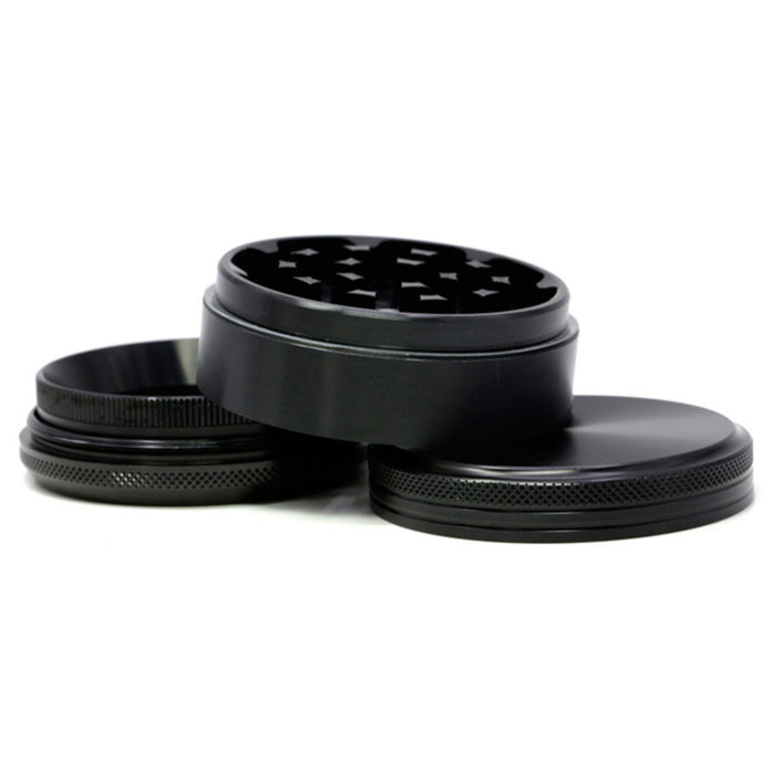 Diameter 63MM Four-Layer Aluminum Alloy Grinder-Black