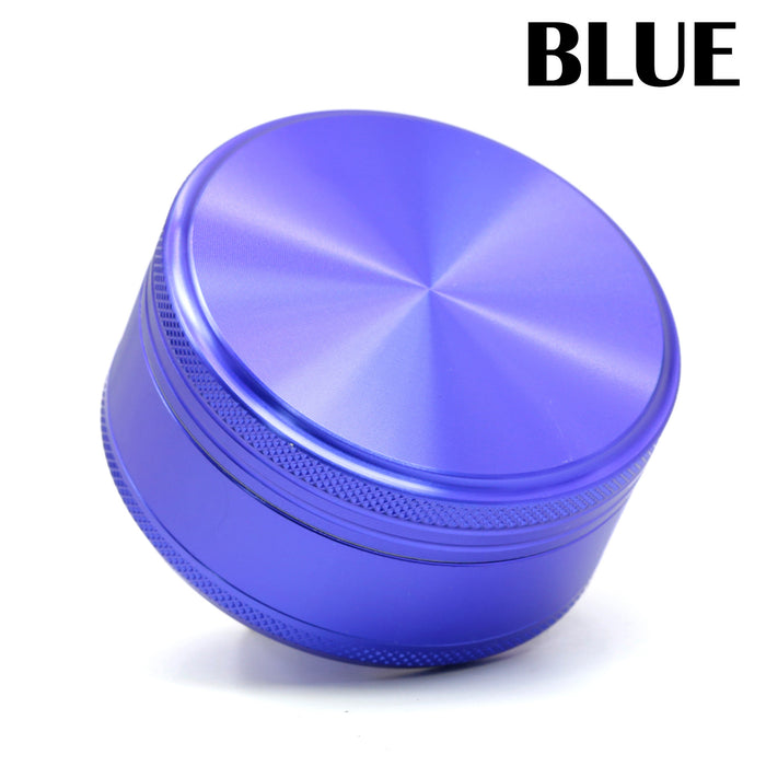 Diameter 63MM Four-Layer Aluminum Alloy Grinder-Blue