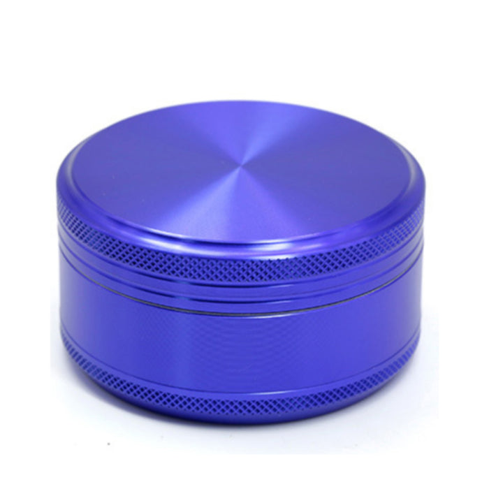 Diameter 63MM Four-Layer Aluminum Alloy Grinder-Blue