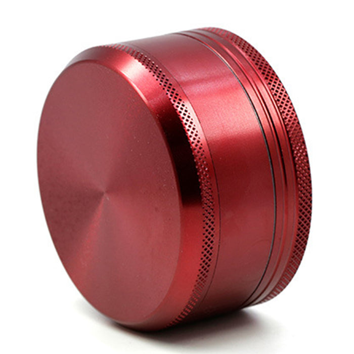 Diameter 63MM Four-Layer Aluminum Alloy Grinder-Red