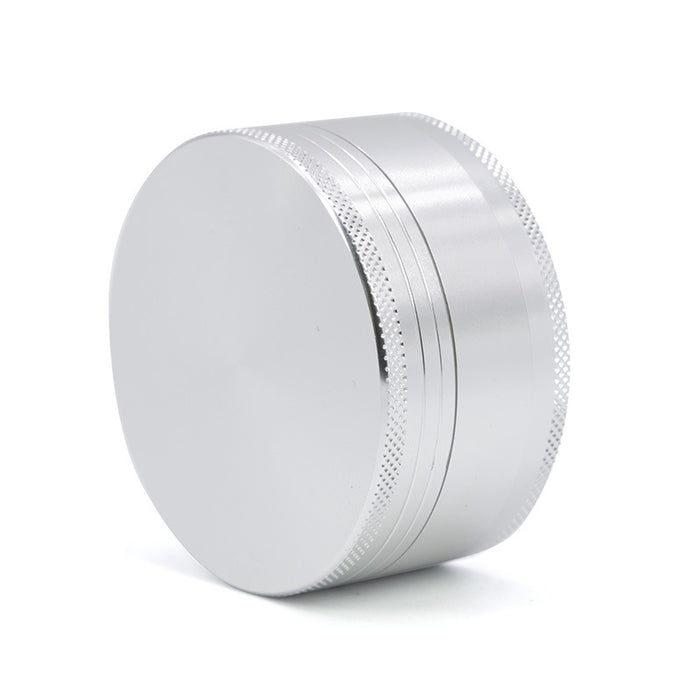 Diameter 63MM Three-Layer Aluminum Alloy  Grinder-Silver