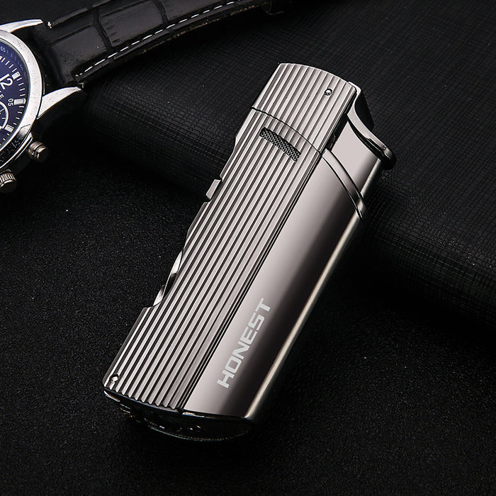 Double Direct Punch Metal Lighter