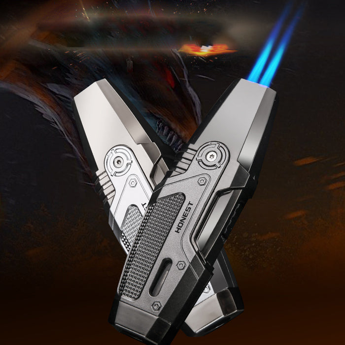 Double Fire Welding Torch Lighter