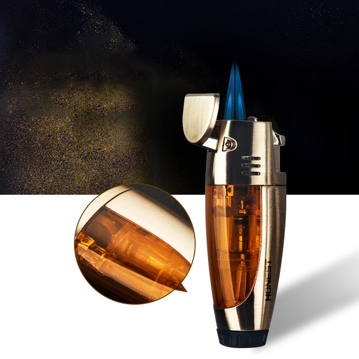 Double Row Straight Through Spray Gun Lighter