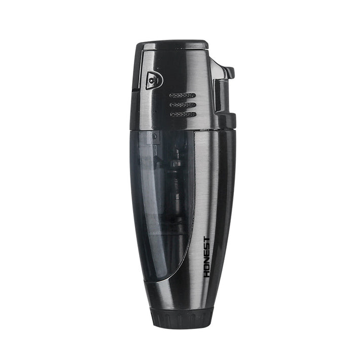 Double Row Straight Through Spray Gun Lighter