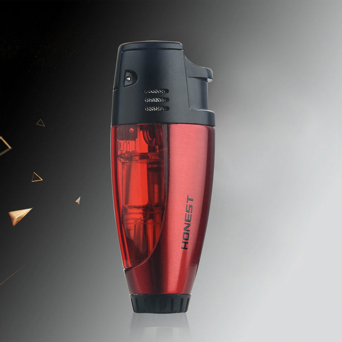 Double Row Straight Through Spray Gun Lighter