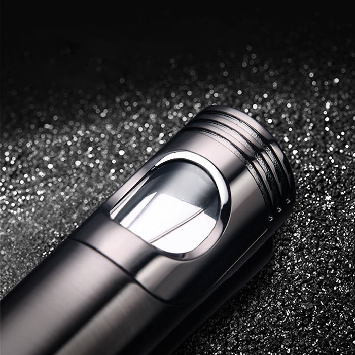 Double Straight Punch Windproof Lighter