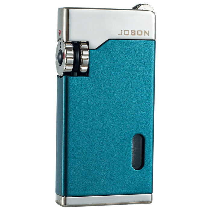 Double Straight Windproof Lighter With Transparent Windows