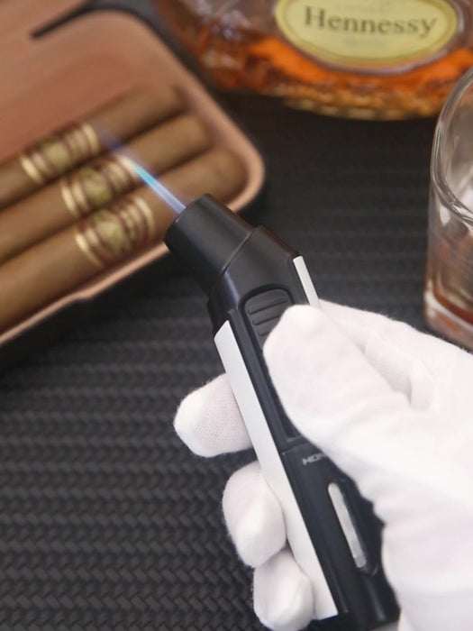 Elbow Metal Straight Inflatable Lighter