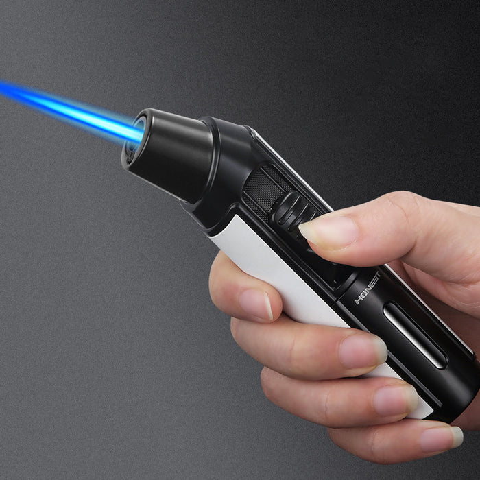 Elbow Metal Straight Inflatable Lighter