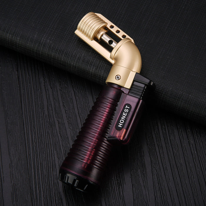 HONEST Elbow Pipe Straight Punch Inflatable Lighter