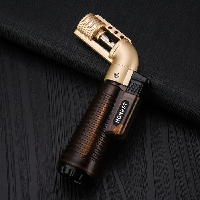 HONEST Elbow Pipe Straight Punch Inflatable Lighter