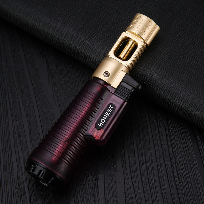 HONEST Elbow Pipe Straight Punch Inflatable Lighter