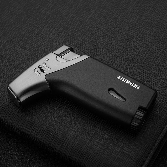 Elbow Straight Into Metal Inflatable Lighter